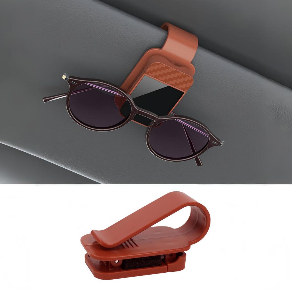 Car Sun Visor Glasses Holder Clip - Sunglasses Storage for Interior