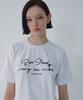 Bobeu Lettering Embroidery Ringer T-Shirt_White 7156240003
