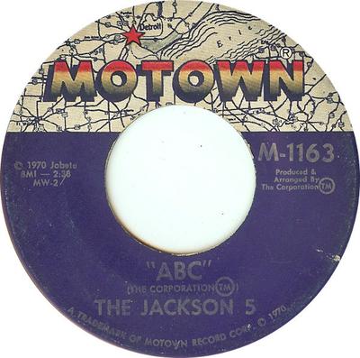 7inch Record JACKSON 5 - ABC  M1163 Motown 1970 US Soul/Funk Used
