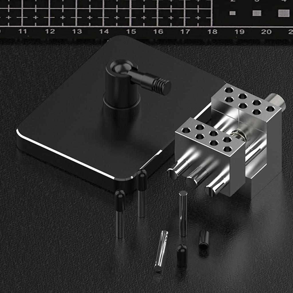 Table Vice Clamp 2-in-1 Portable Vise Non-Slip Precision Portable Press Heavy-Duty Quick-Release For Jewelry-Making Woodworking