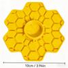 Bee Water Feeder with Perch Safe Honeybee Drinking Station for Garden Patio Beekeeping Supplies, Small-Hole Honeycomb Tray