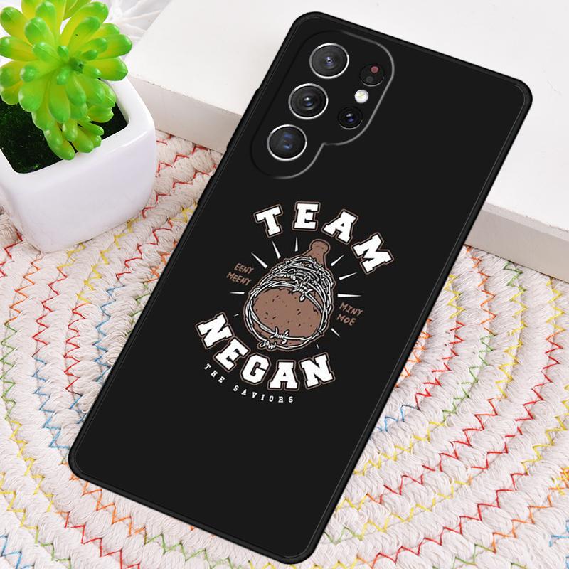 Negan Silicone Phone Case For Samsung Galaxy note 10 pro S26 S25 S24 S23 S22 S21 Plus S25Ultra Capa Cover