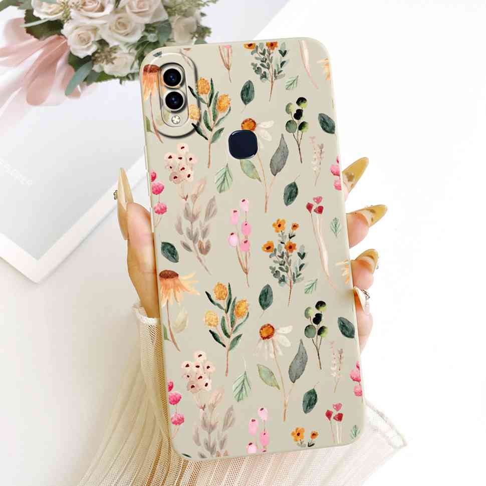 6.3" For Vivo V11i Cover Cute Cat Rabbit Protective Shockproof Case Vivo V11i V 11i 1806 VivoV11i Soft Silicone Phone Casing
