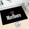 Alfombrillas Retro M-Marlboro Antideslizantes Absorbentes de Agua Cojín Largo para Dormitorio Alfombras Domésticas