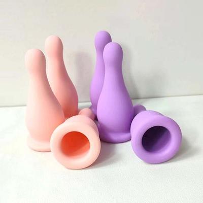 Silicone Vacuum Cupping Massage Jars Anti Cellulite Massage Facial Suction Cups Face Neck Lift Skin Scraping Guasha Anti Wrinkle