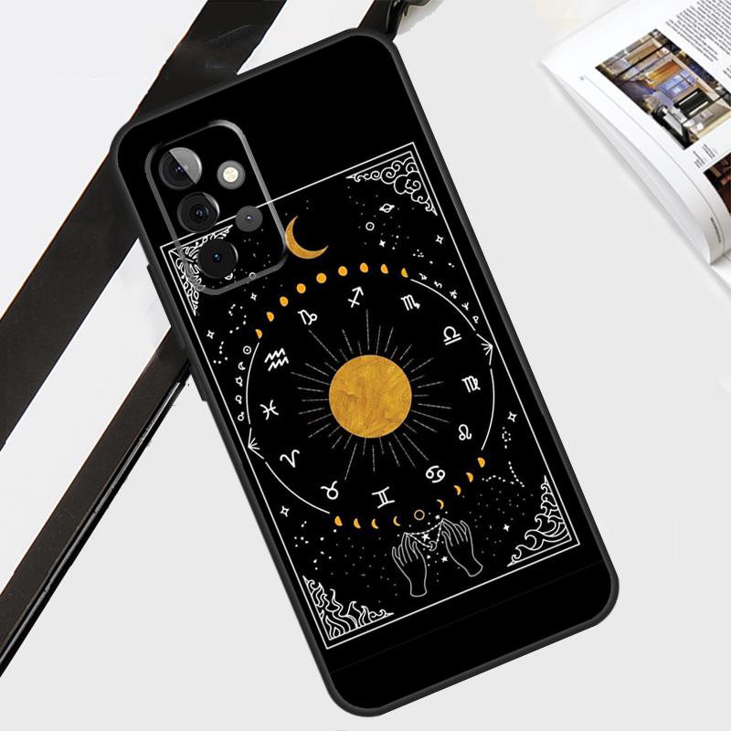 Witches Moon Tarot Case For Samsung Galaxy A55 A35 A15 A56 A36 A26 A16 A06 A54 A34 A14 A12 A22 A32 A52 A13 A53