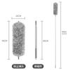 Feather Duster Adjustable Extended Dust Removal Cleaning Ceilings Ultra-fine Fiber Multipurpose Household Cleaning Tools