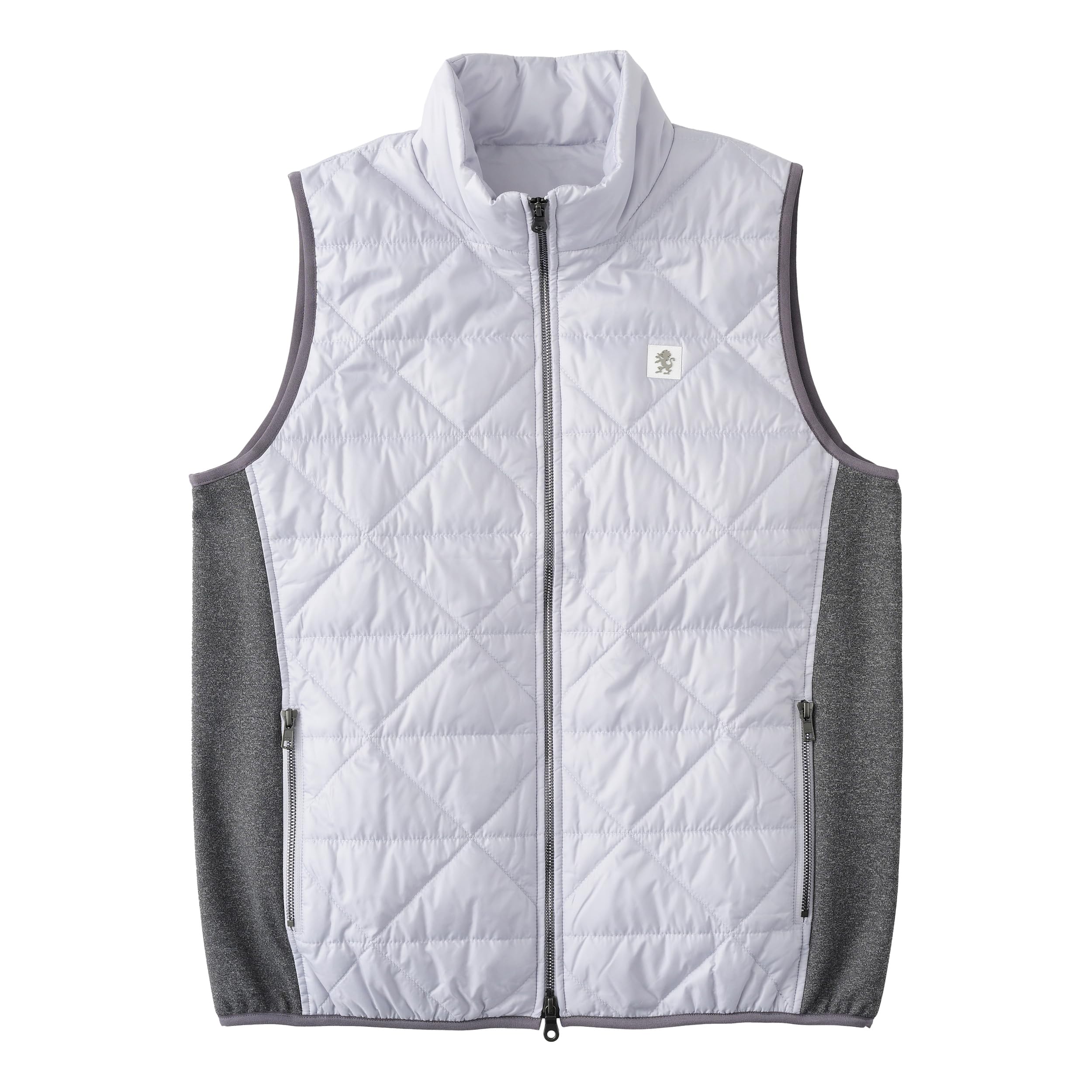 

M quilted padded vest [Patrick] сірий колір