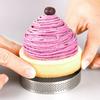 5/6/7/8/9/10CM Stainless Steel Circle Mould Tarte Ring Cake Mold Baking French Dessert Fruit Pie Tatin Bakeware Tool