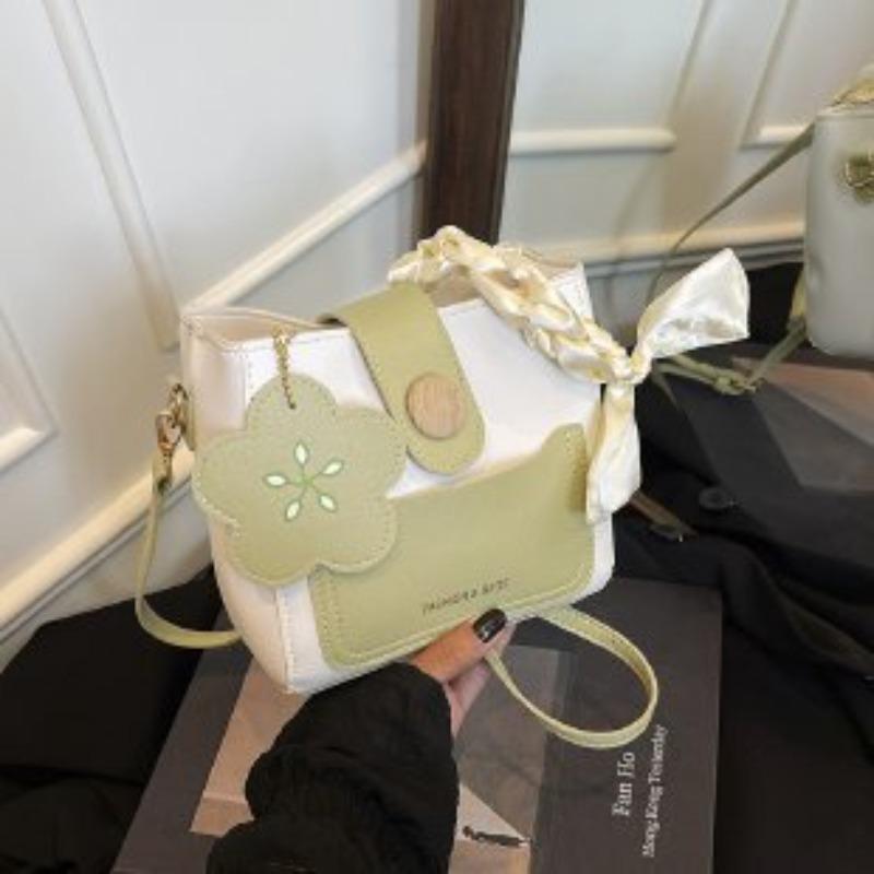 This summer women's bags 2 new trendy high-end light luxury niche bucket bags messenger bags