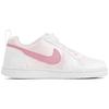 Kids Nike Court Borough Low top Skateboard Shoes White Pink AV3167-100(Team4-)