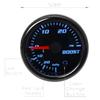 Car Accessories Auto Gauge Universal 52mm 7 Colors Turbo Boost Auto Meter 12V -30-33 PSI  -1-2 BAR  Turbo Pressure Manometer