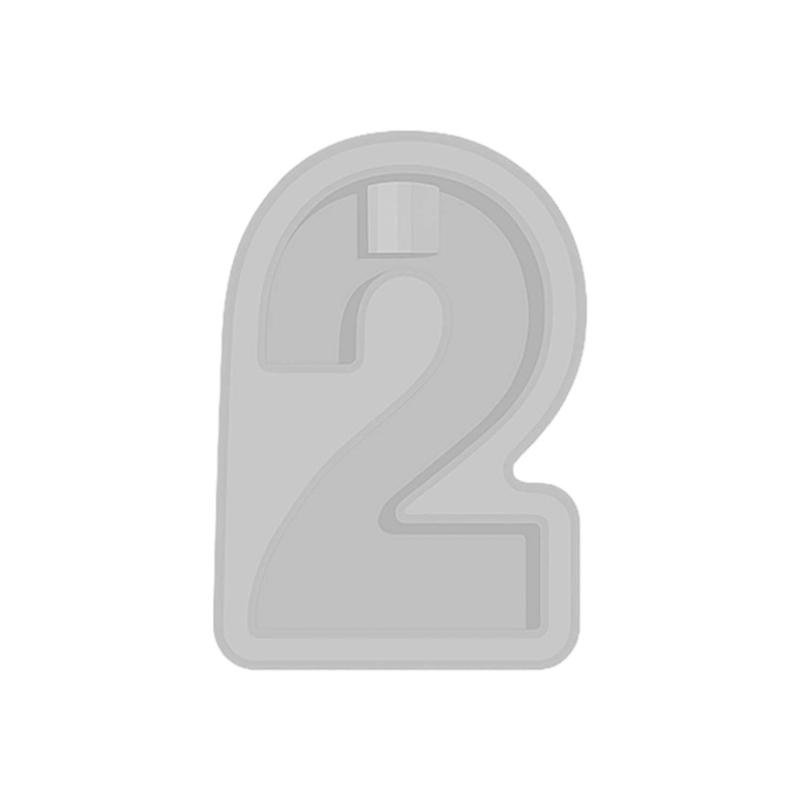 Large Number Number Candle Holders Silicones Molds For DIY Craft Birthday Wedding Dinner Decors