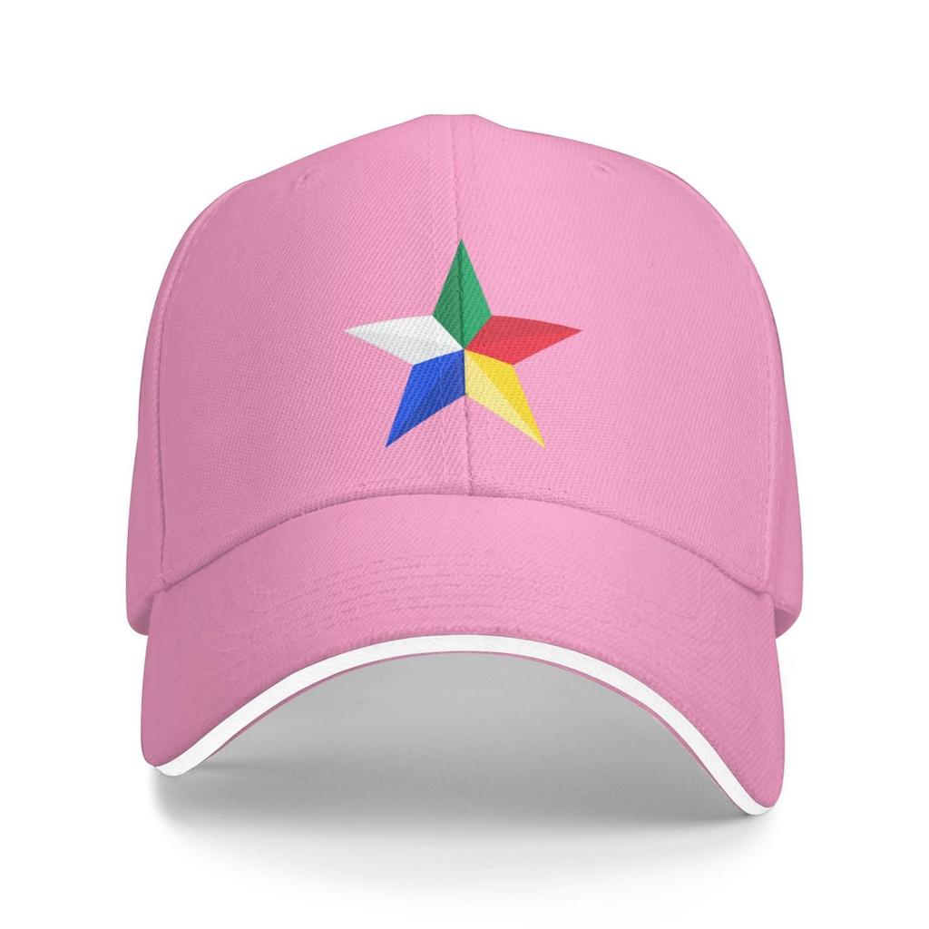 Druze Star Adjustable Baseball Cap Unisex Sandwich Dad Hat Golf Hat