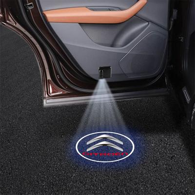 1PCS Led Car Door Welcome Light Projector Lamp Auto Accessories for C4 Picasso Xsara C5 Aircross Cactus C1 C2 C3 C6 C8