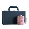 Enamel Ceramic Mug Office Creative National Trend Tea Cup Cultural Box Holiday Practical Gift