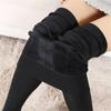 Auroth Winter Women Plus Velvet Warm Leggings Elastic High Waist Thicken Leggings High Stretch Tights