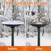 Bird Bath Water Heater Bird Waterer Heater Smart Pond Deicer For Winter Pond Fountain Garden Lawn Patio Backyard Poultry Coop