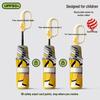 Dual-Use Automatic Folding Children's Umbrella with Ring Buckle – Sun Protection for School Boys and Girls