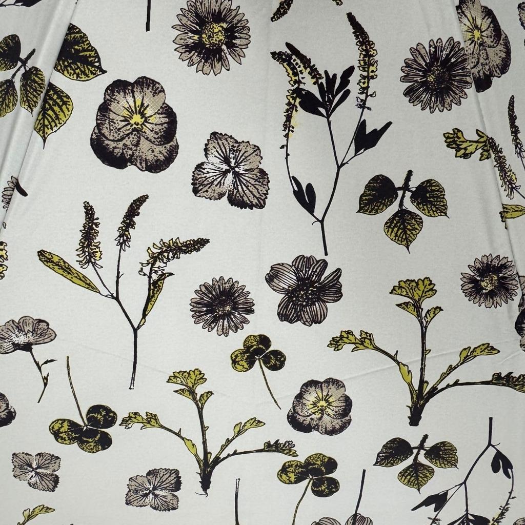 MOONBAT Fuwacool Folding Premium Light Blocking Suitable for Rain or Heat UV Protection Botanical Floral Print Parasol, (99.99%), Lightweight, Shine,