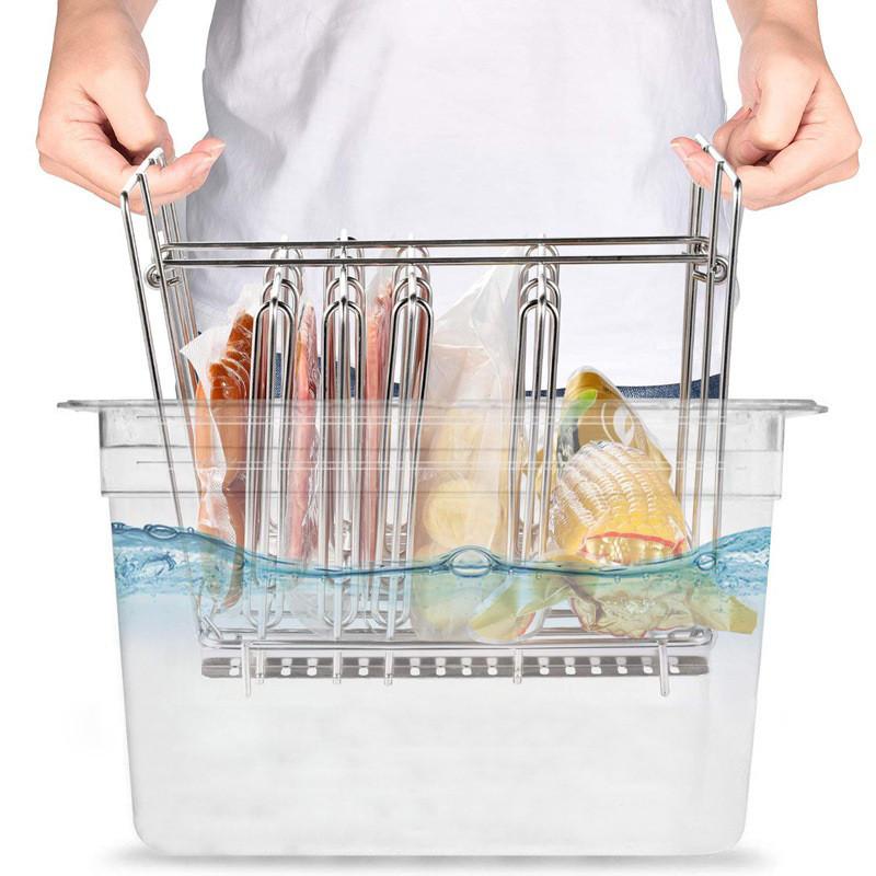 6L/11L/25L Sous Vide Cooker Container Food Grade PC Material Immersion Circulators Sous-Vide Machine Cooking Water Tank