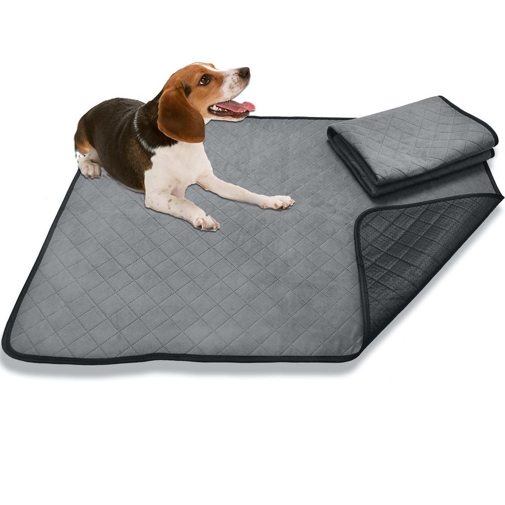 Sunframe Washable Pet Pet Mat for Strong Thick Toilet Pee Nursing Leak 2 Gray Sheet, Waterproof, Dogs, Absorption, Underlay, Sheet, Mat, Care,