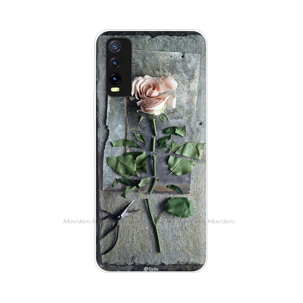 For Coque Vivo Y11s Case Soft Silicone Fundas Back Cover For Vivo Y11s V2027 V2029 Cute Phone Case For Vivo Y 11s TPU Bumper