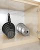 YQh pot lid lid cutting board rack for plate kitchen 2-piece set stand, storage, cabinet, tray, organizer.