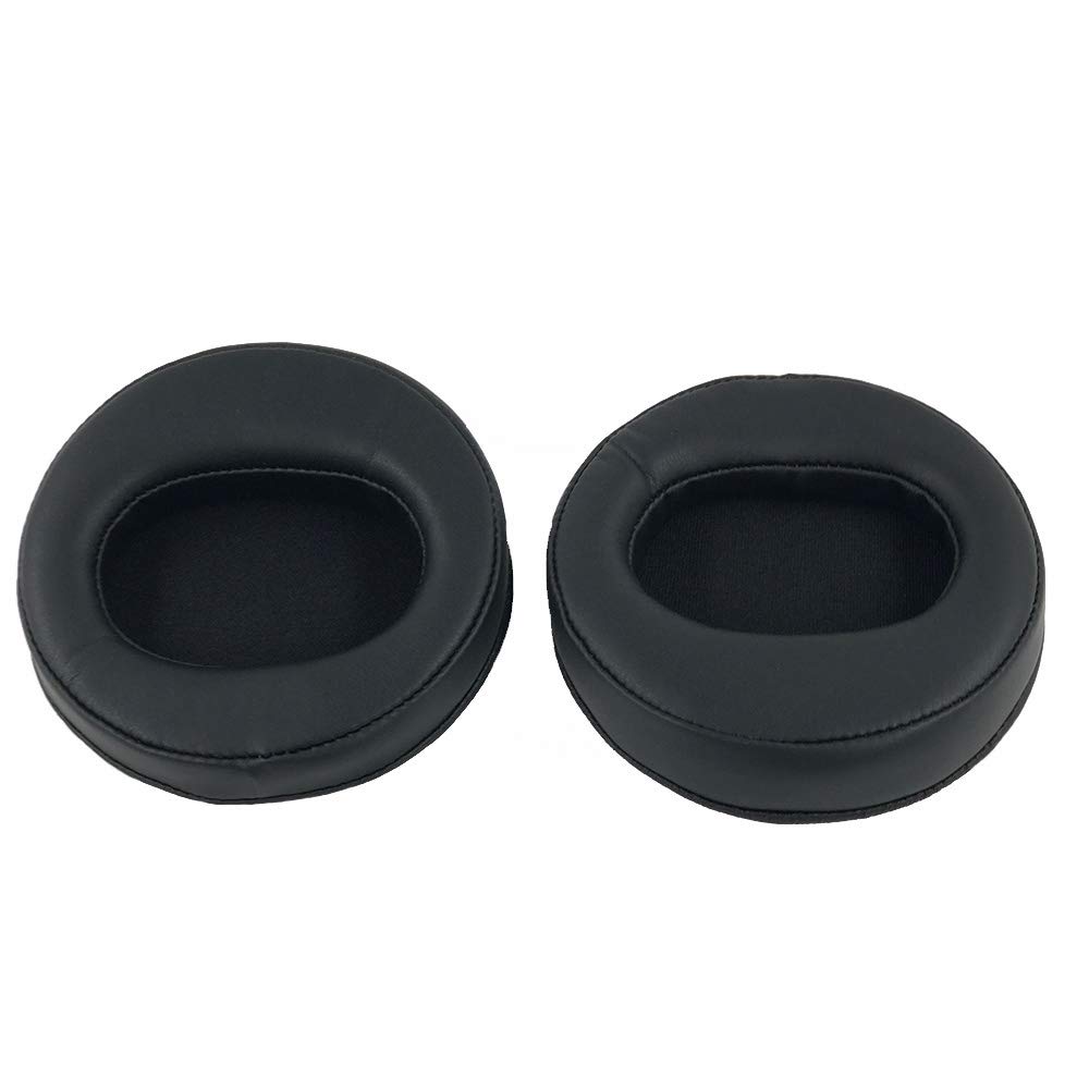 Chic Tuant Replacement Memory Foam Ear Pads for FOSTEX and THX00 Headsets Protein TH500RP, TH600, TH610, TH900, TH900mk2, (Black, Leather)