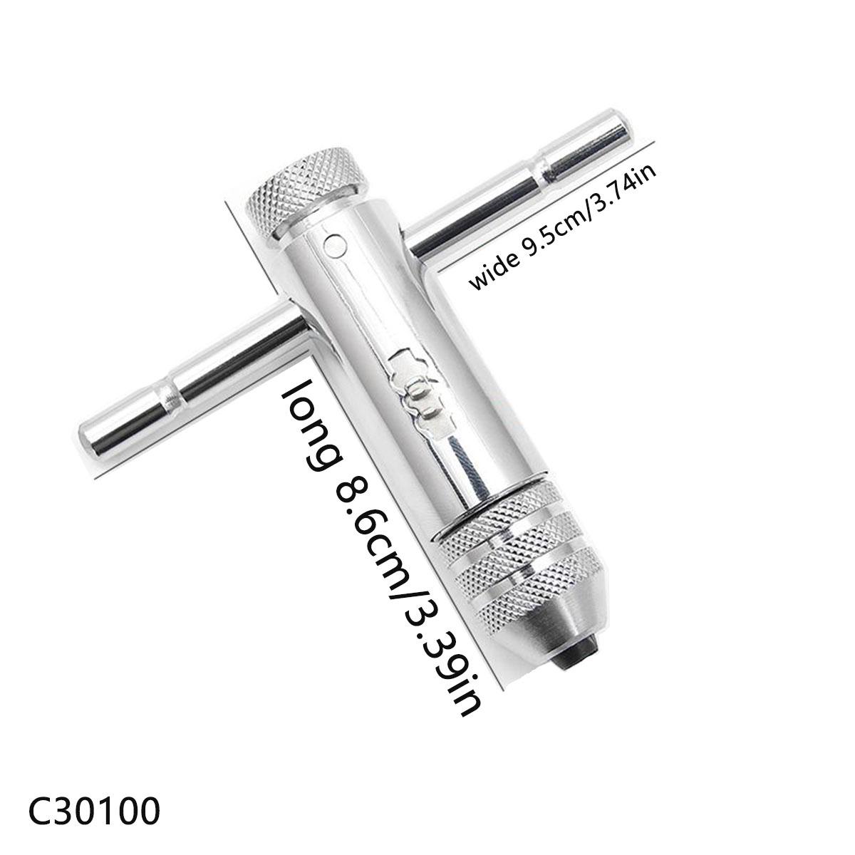 

Трещоточный ключ с Т-образной ручкой для нарезания резьбы на станке, резьбофрезерование Т-образных метчиков, набор ручных метчиков с регулировкой, ручное нарезание резьбы для дома U