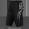 Męskie kąpielówki Elastyczne Miękkie Szybkoschnące Oddychające Slim Fit Dopasowane kolory Średniej talii Bokserki kąpielowe Surfing Sporty wodne Spodenki kąpielowe