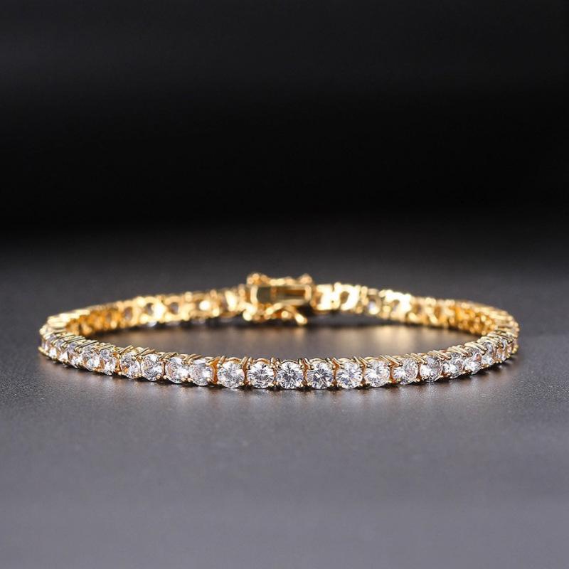 New Jewelry Versatile Bracelet European and American Style Single-row Bracelet, the Same Jewelry At the Counter for Women