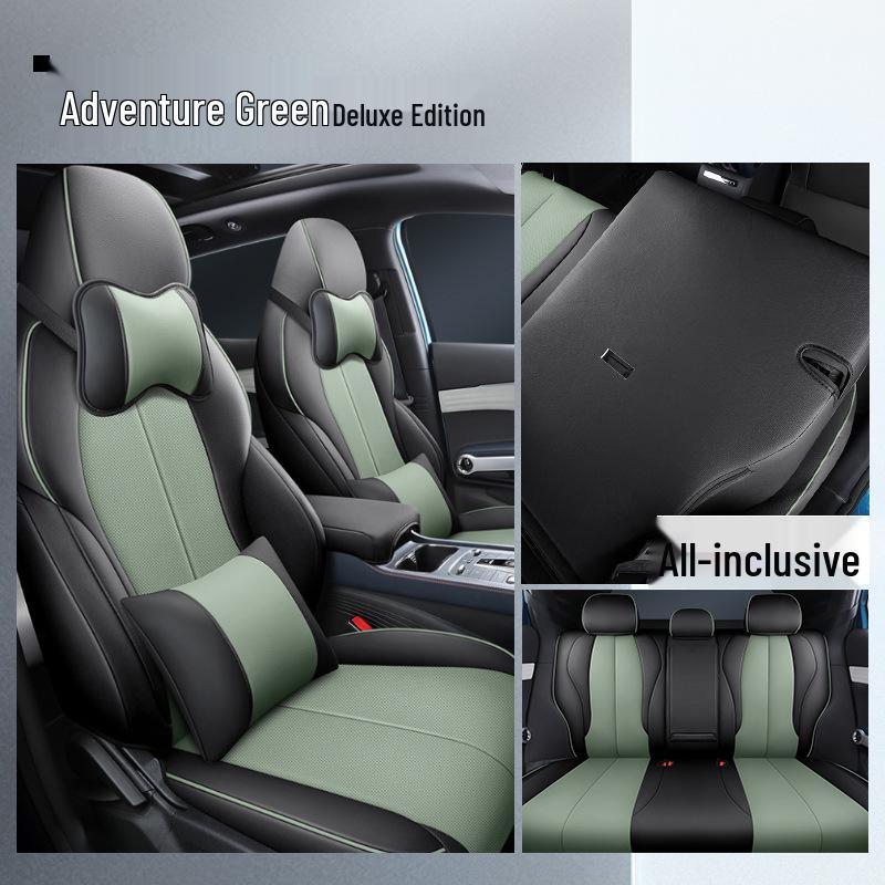 LTCS Car Seat Cover for BYD Yuan PLUS: Sports Leather, All-Season Cushion
