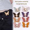 1/8pcs Butterfly Waist Tighteners for Women, Pants Waistband Button Pins Buckle No Sew No Tools Adjustable for Loose Jeans Skirt