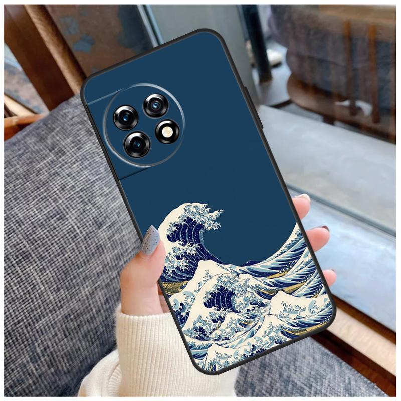 The Great Wave Off Kanagawa Case For OnePlus 13R 13s 12R 10T 13 12 11 10 9 Pro Nord 5 CE 2 3 4 Lite N10 N20 N30 Coque