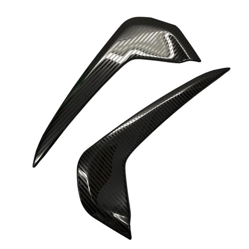 Mazda CX-50 Rear Pillar Trim - Carbon Fiber Stainless Steel Decorative Sticker