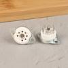 2 Pcs 7Pin B7G Ceramic Vacuum Tube Socket Valve Base For 6Z4/Eaa91/Ec92, Etc. Vintage Audio Amplifier Diy Chassis Mount