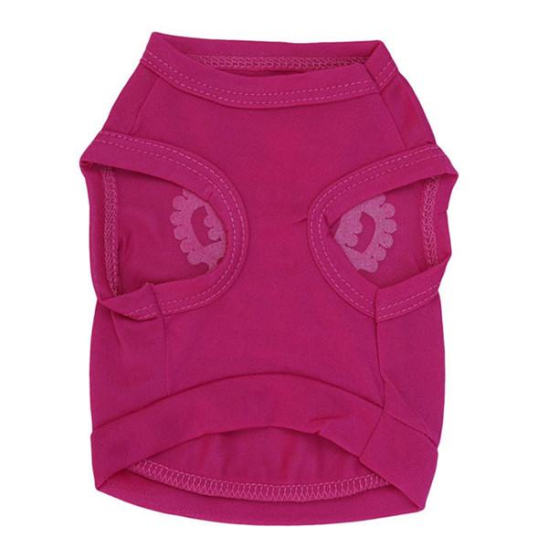 Hundekleidung Kühlweste Atmungsaktives Mesh Ärmelloses Shirt Bequem Leicht Prinzessinnenkronen-Muster Haustierkleidung für Kleine Hunde Welpen