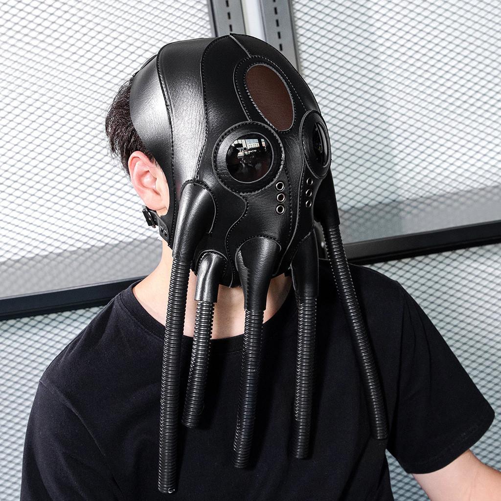 Steampunk Plague Doctor Mask Pu Material For Costume Parties And Stage Performances