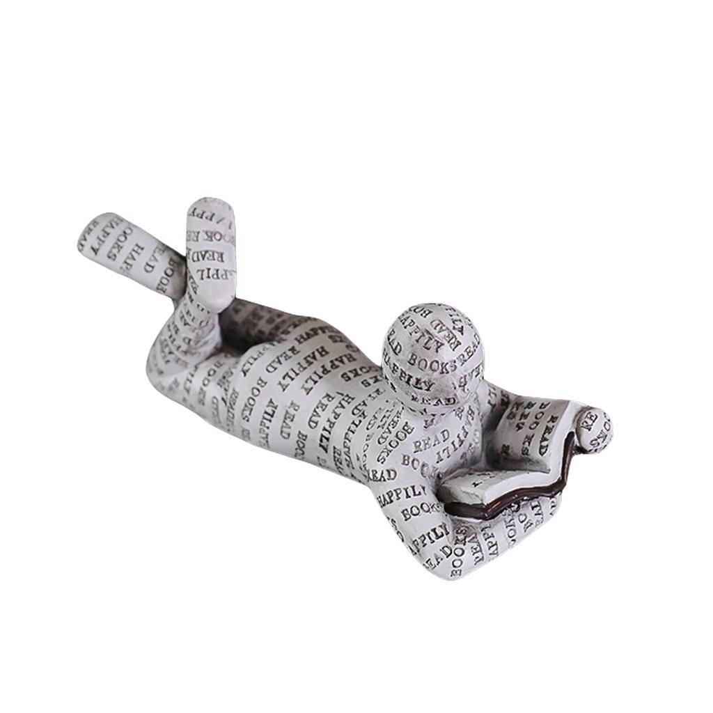 Lesende Frauen Lesende Figuren Dekor Nordisch Modern Denker Statue Moderne Abstrakte Kunst Skulptur Harz Bücherregal Dekor Geschenk