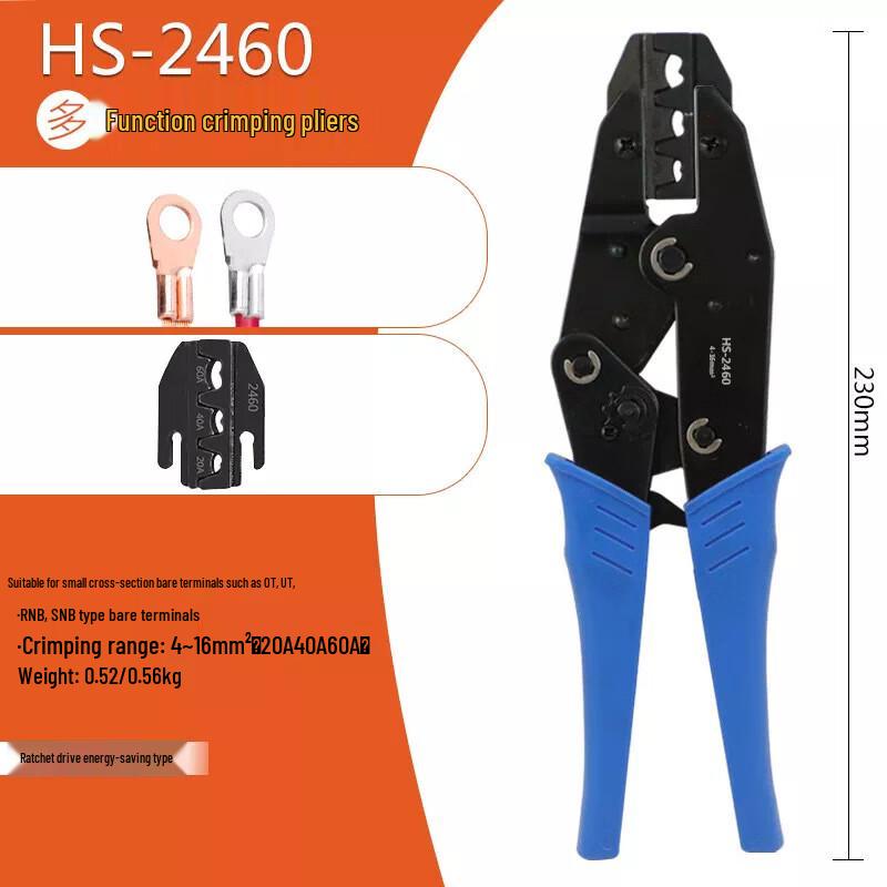 Belton 9-inch Ratchet Crimping Pliers
