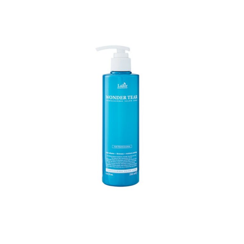 Lador Wonder Tear Low Molecular Moisture Hair Pack 250ml Volumizing Shiny Silk Protein Cuticle Coat