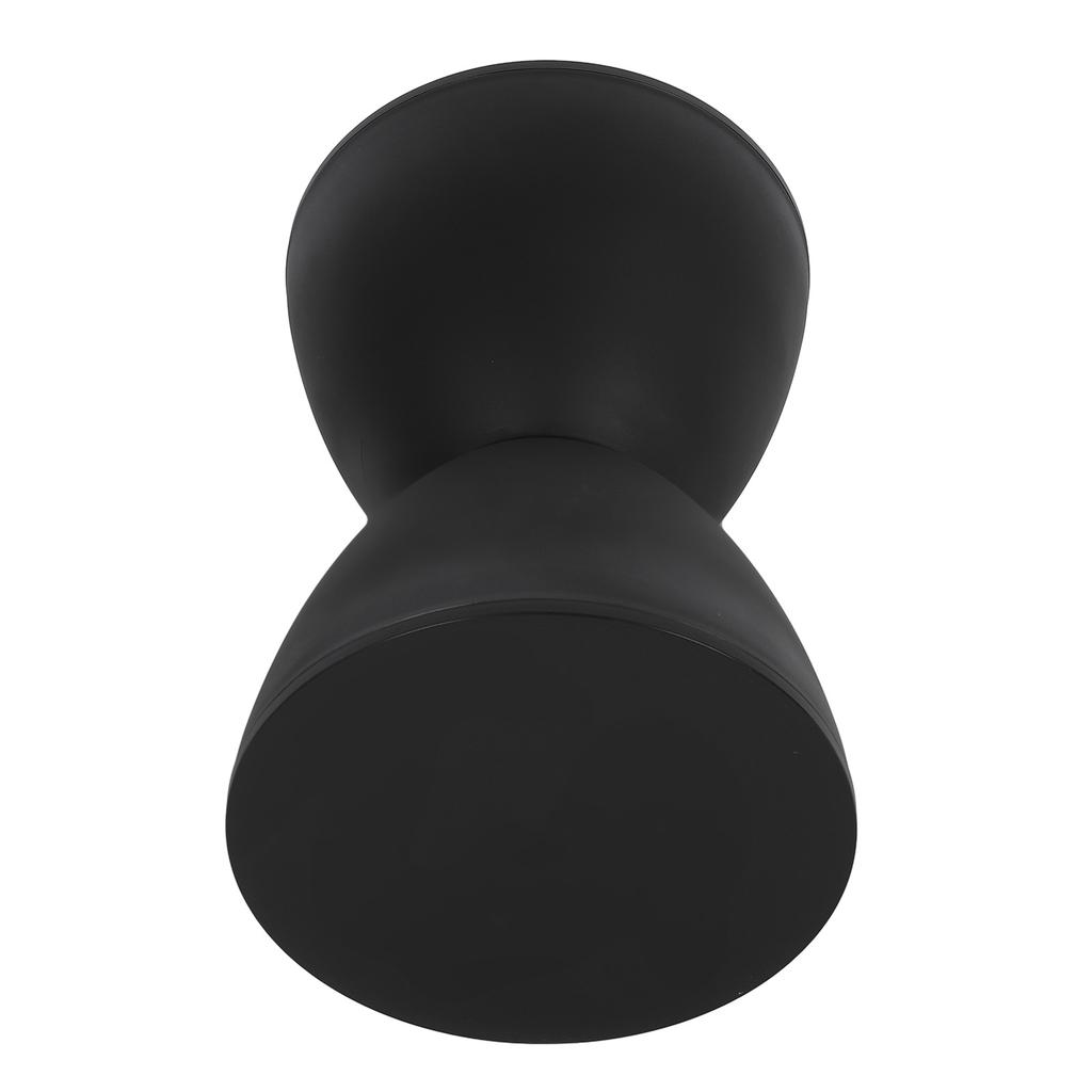 Modern Hourglass Shaped Stool Round End Table Stool for Shoe Changing Home Use 43x30cm