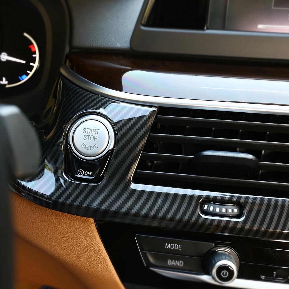 Carbon     Car Console   Condition Vent Cover for5 Series G30 2017-2018