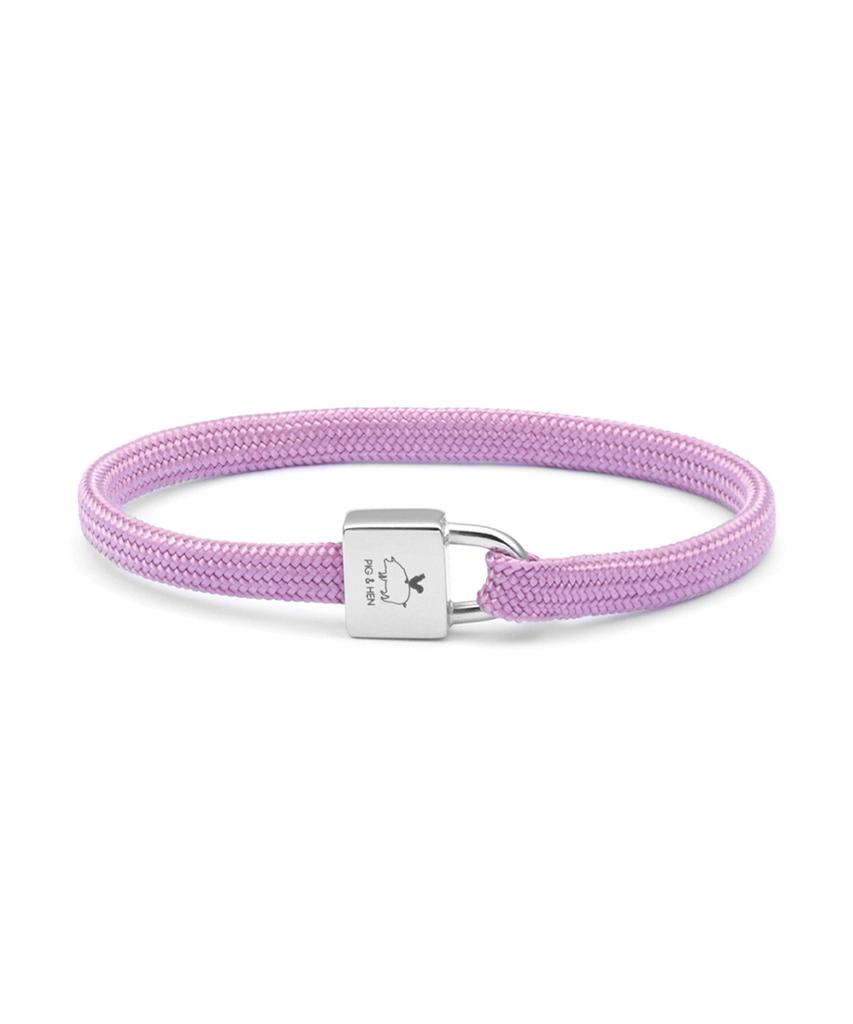 Pig&Hen (Women'S) Billie Bracelet - Lilac Purple X Silver