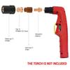 A96I-12Pcs Plasma Electrode Cutter Tips Kit Cutting Consumable Compatible For Versa-Cut 40 Cutter Torch