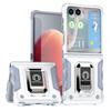 2-in-1 Composite Anti-drop Metal Ring Support Bracket Holder Case For Samsung Z Flip 7 Flip7 FE Galaxy Z Flip 6 5 4 Slim Cover