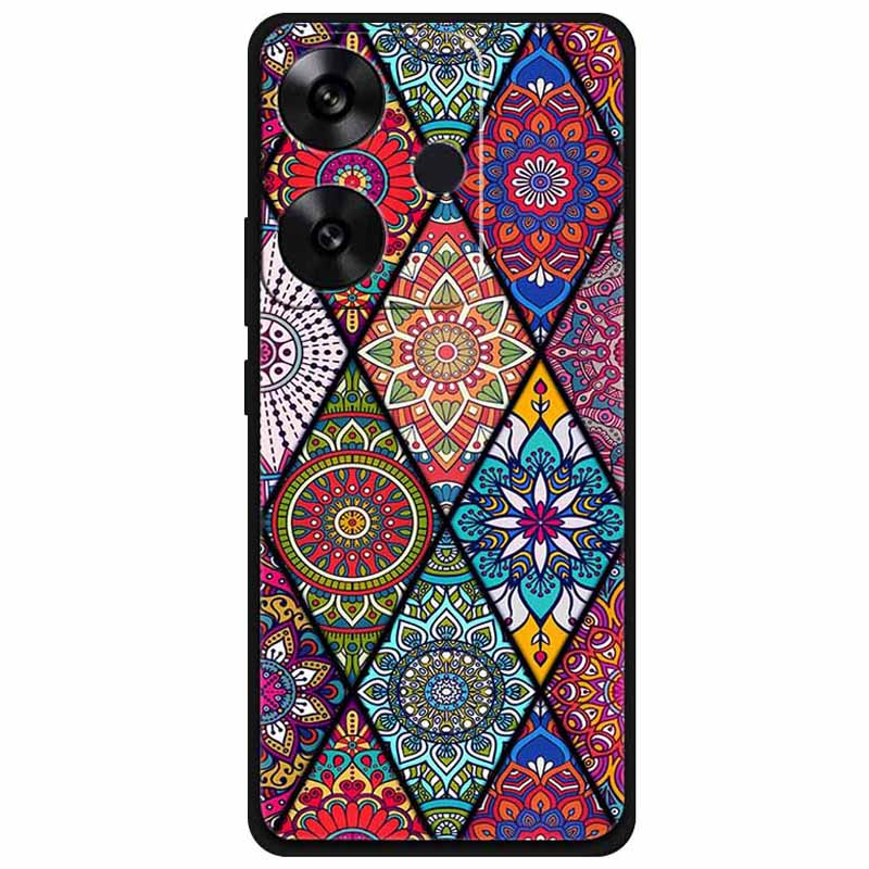 For Xiaomi Poco F6 5G/Redmi Turbo 3 5G Case Pattern Printing Soft TPU Cell Phone Cover