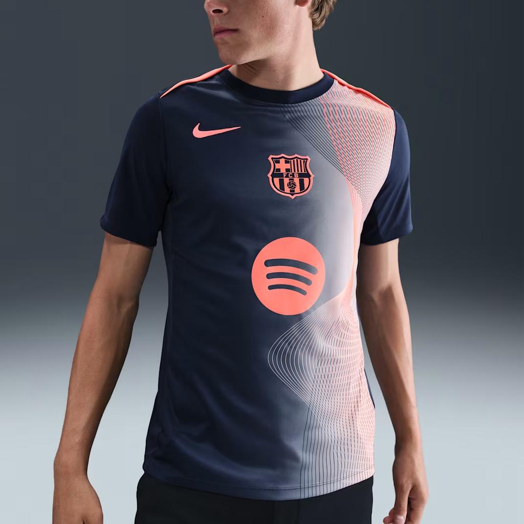 Nike Fc Barcelona Academy Pro Third Men's Nike Dri-FIT Soccer Pre-Match Top HM3437-411