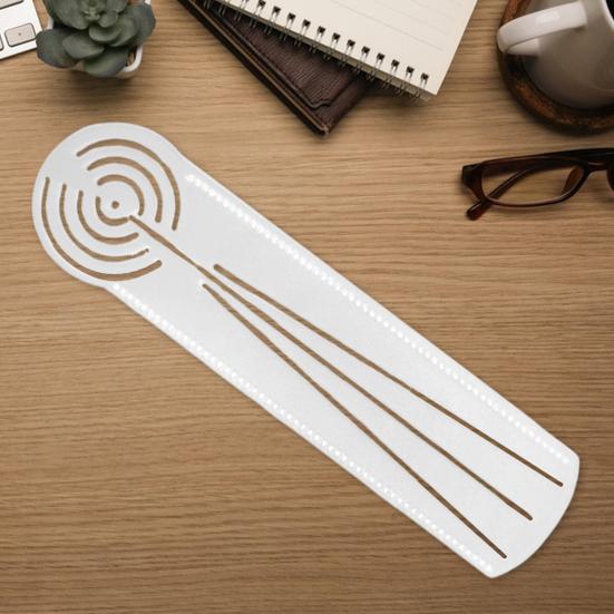 Acrylic Drawing Stencil Portable Artist Template Guide for Paper Fabric Wood Travel-friendly Drawing Tool for Sketching Doodling Painting